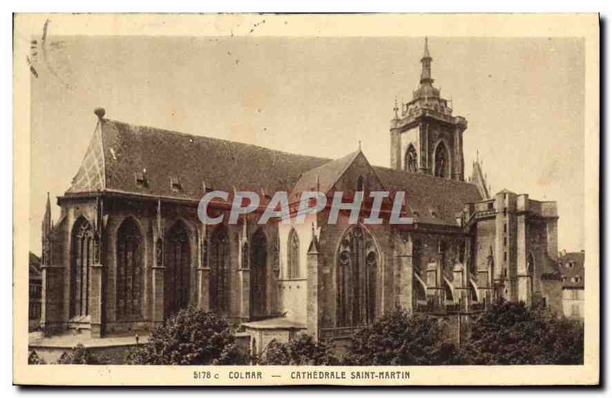 Colmar — Cathédrale Saint-Martin — CPAPHIL 5178 c