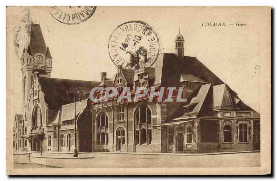 Colmar — Gare — Éditeur inconnu, n° de série non visible - Anverso
