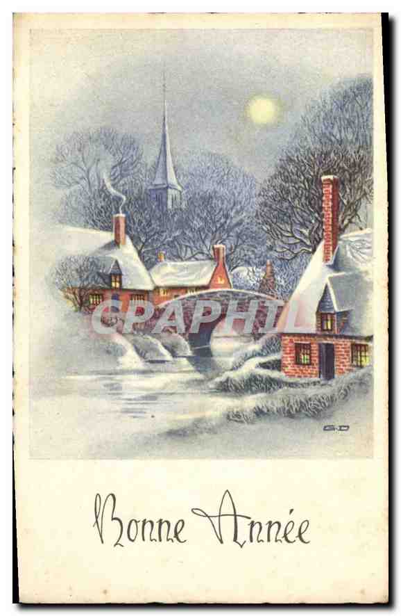 CPA Bonne Annee 