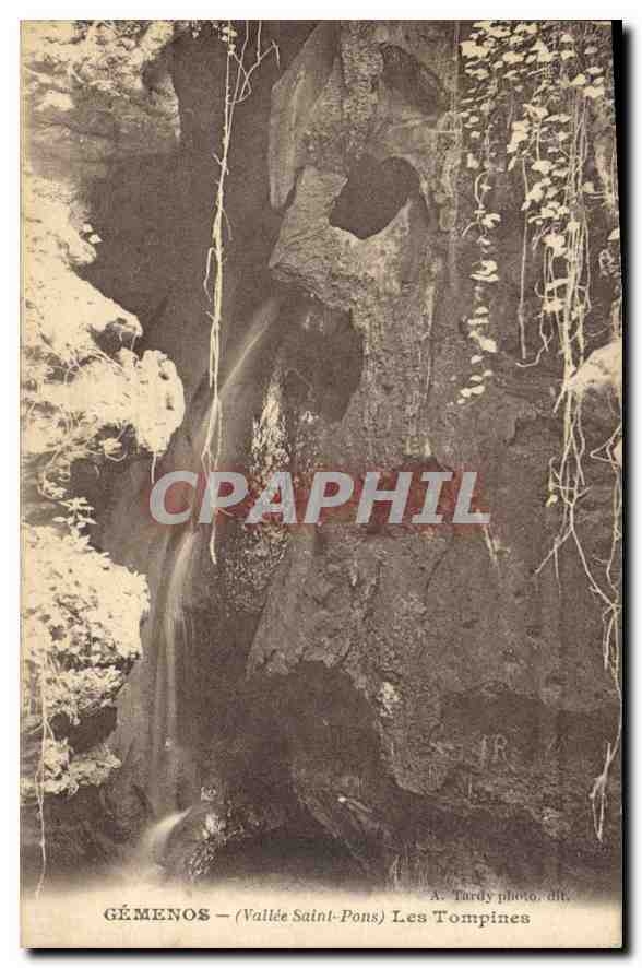 CPA Gemenos Valle Saint Pons Les Tompines 