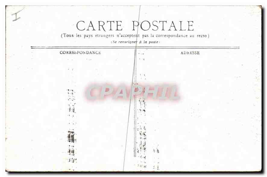 CPA Vichy Nouveau Parc Bassin des Cygnes  — Rückseite