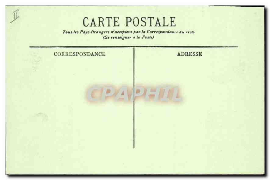 CPA Vichy Un Coin du Parc  — Verso