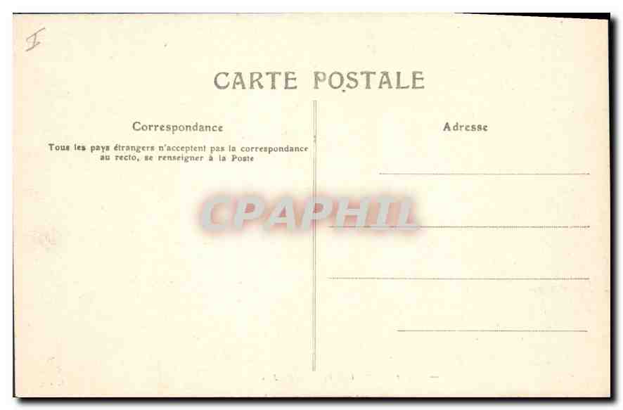 Vichy — Le Casino, la Salle de Jeu — éditeur inconnu, n°6 — Rückseite