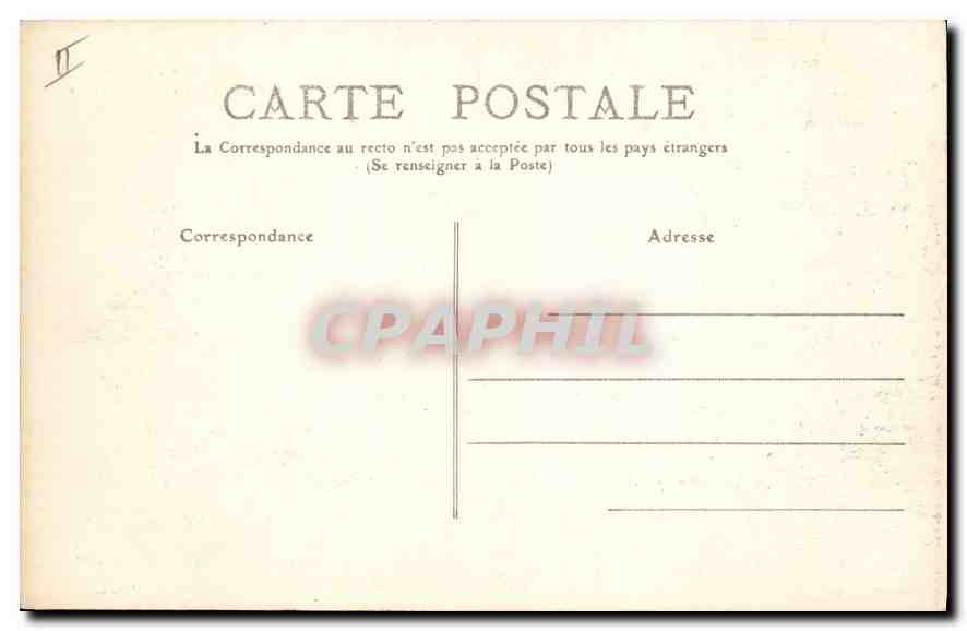 CPA Vichy Le Kiosque de la Justice de Paix  — Rückseite