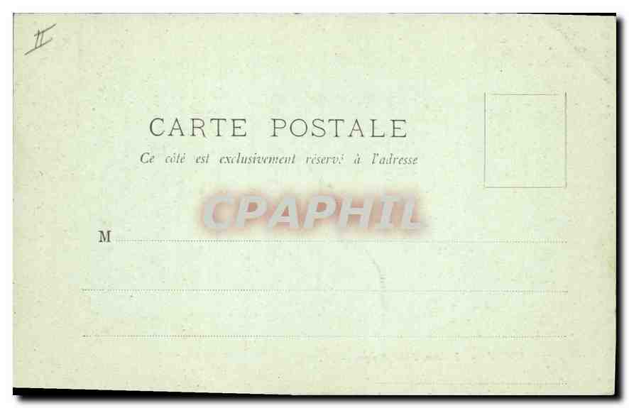 CPA Vichy L'Heure de la Musique  — Rückseite