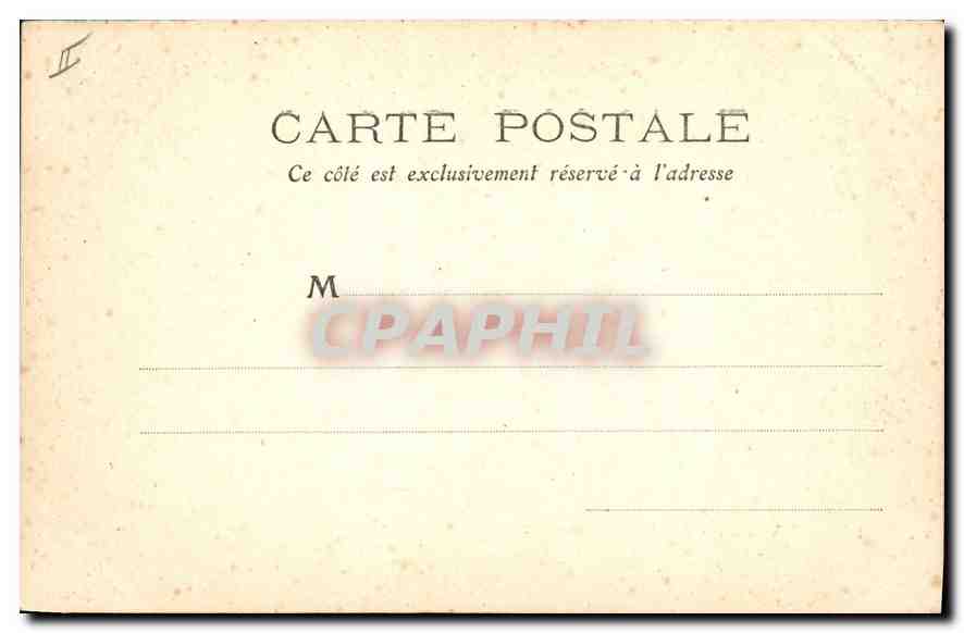CPA Vichy Pendant la Musique  — Rückseite