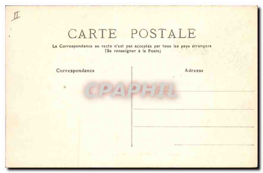 CPA Vichy les Galeries Couvertes  — Back