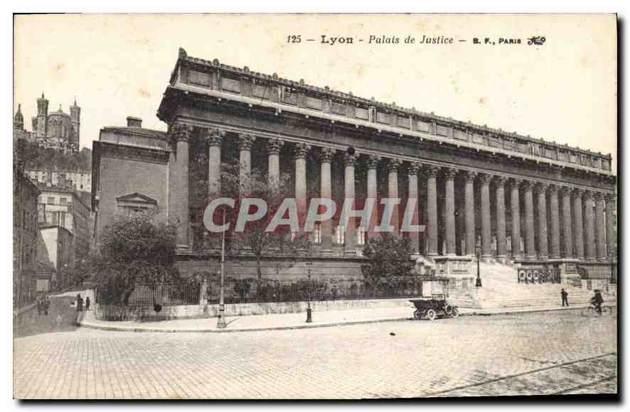 Lyon — Palais de Justice — B. F., Paris, n° 125