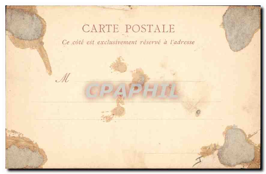 CPA Lyon Le Palais de Justice  — Verso