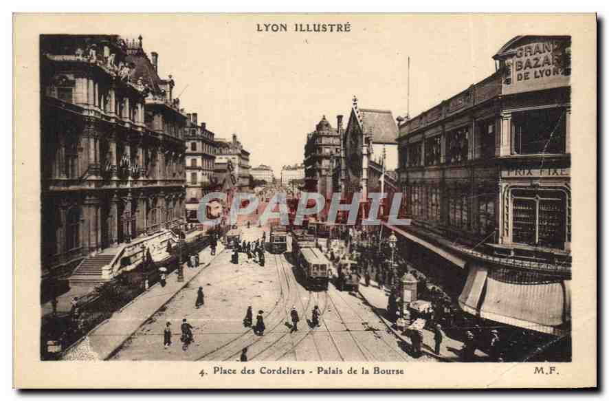 CPA Lyon Le Palais de la Bourse 