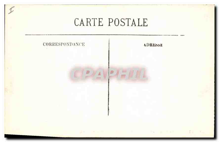 CPA Lyon La Bourse  — Verso