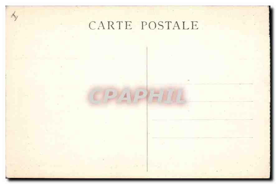 CPA Lyon Illustre Le Palais de la Bourse  — Verso