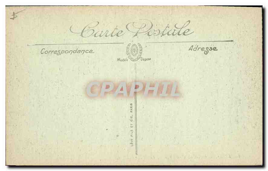CPA Lyon Palais du Commerce La Bourse  — Rückseite