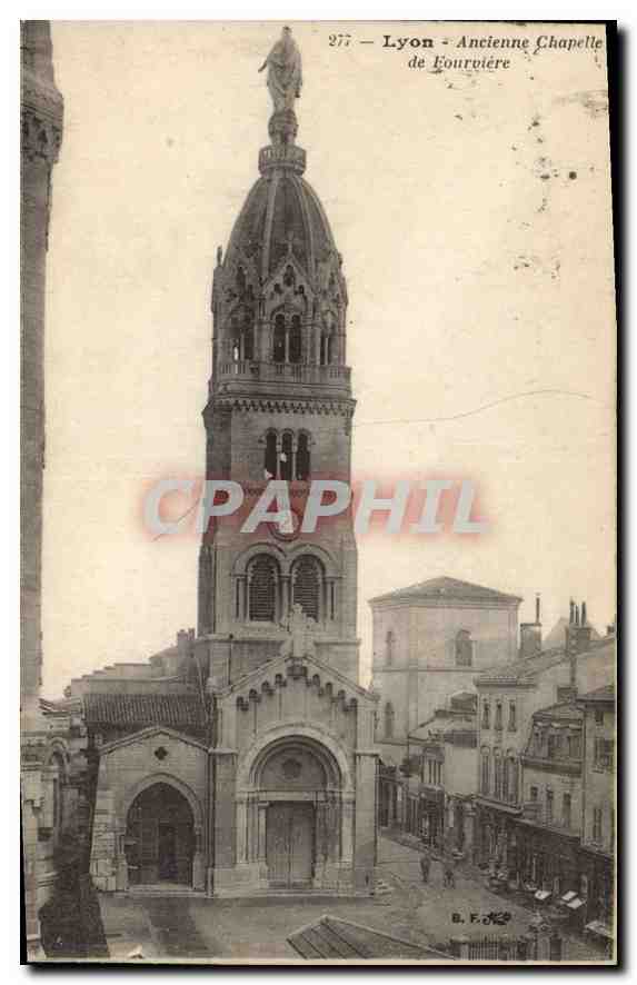CPA Lyon Ancienne Chapelle de Fourviere 