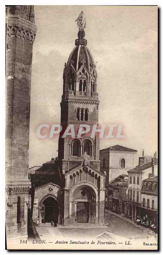 CPA Lyon Ancien Sanctuaire de Fourviere 