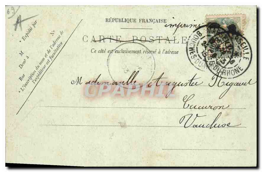 CPA Lyon Ensemble de Notre Dame de Fourvieres  — Verso