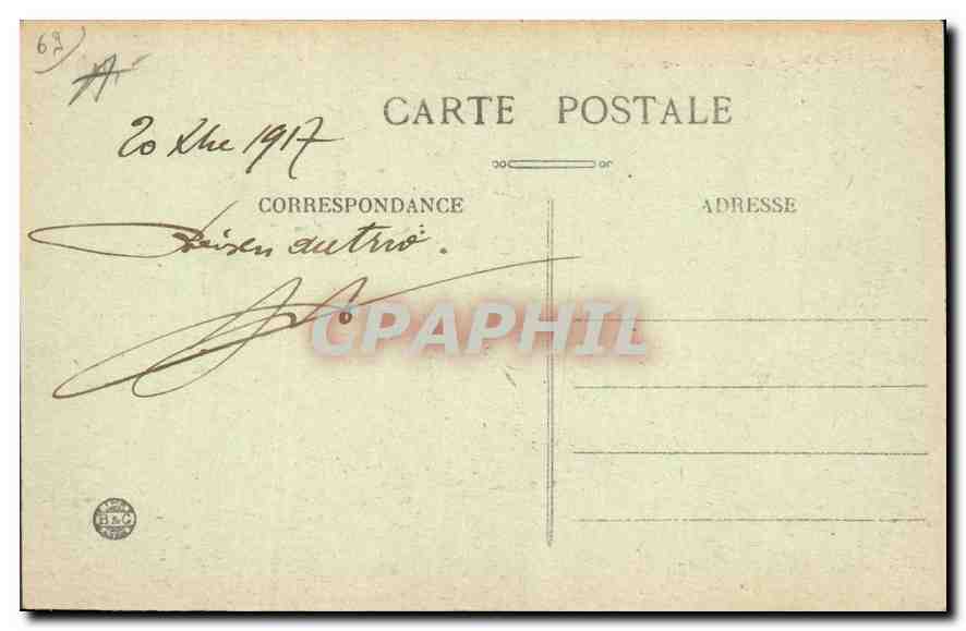 CPA Lyon Abside de Fourviere  — Rückseite