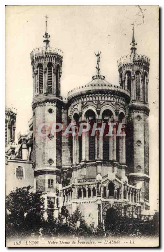 CPA Lyon Notre Dame de Fourviere L'Abside 