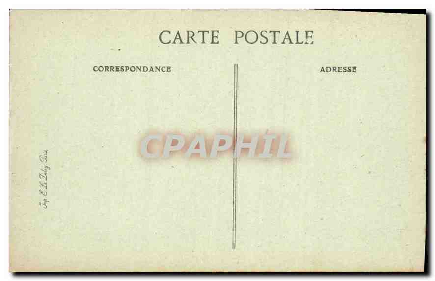 Marseille — Grand Chemin de Toulon und Caserne des Hussards — Rückseite