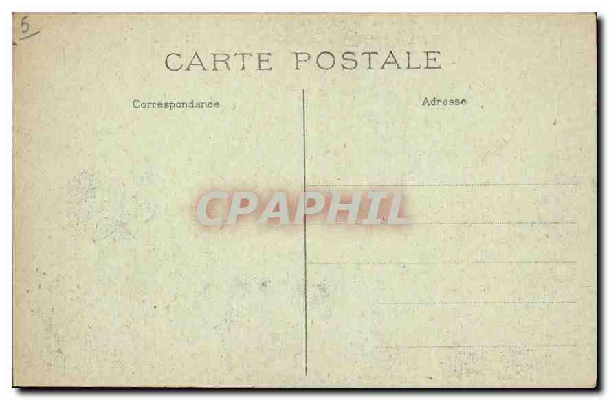 CPA Paris Panorama pris de l'Arc de Tromphe de l'Etoile  — Rückseite
