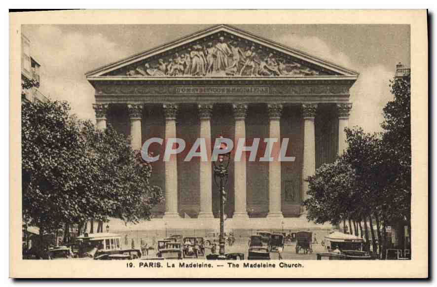 CPA Paris La Madeleine 