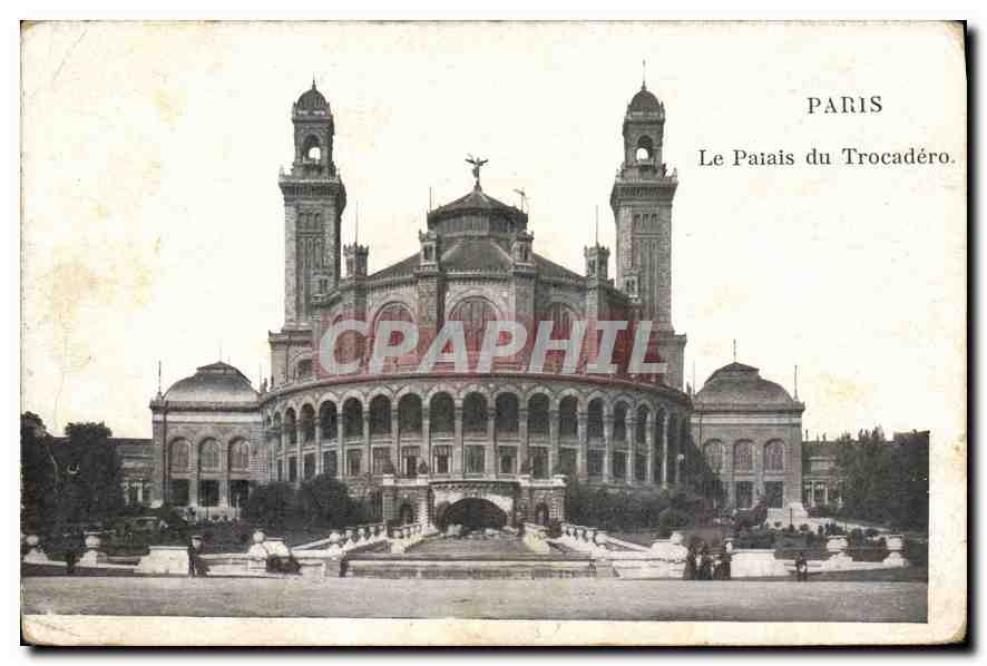 CPA Paris Le Palais du Trocadero 