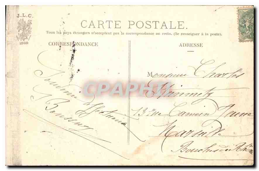 CPA Paris La Tour St Jacques  — Rückseite