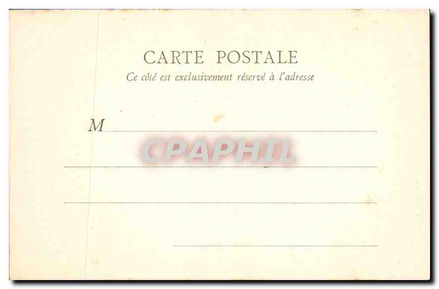 CPA Paris Eglise Saint Germain l'Auxerrois  — Rückseite