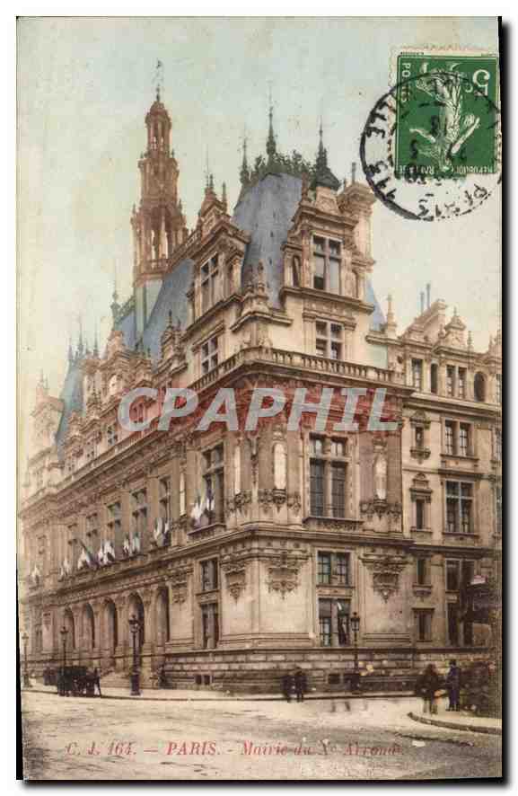 CPA Paris Mairie du 10eme