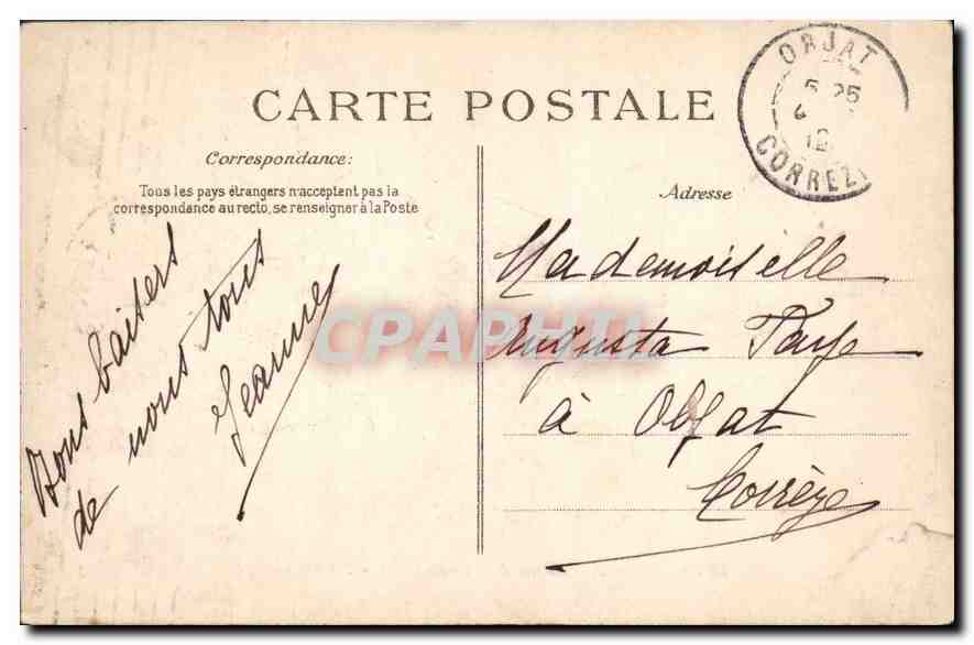 CPA Paris Comedie Francaise Le Foyer  — Rückseite