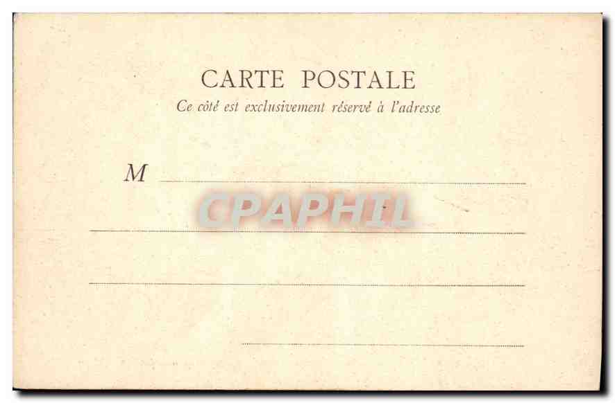 CPA Le Bois de Boulogne en Automne Chute de la Mare aux Biches  — Rückseite