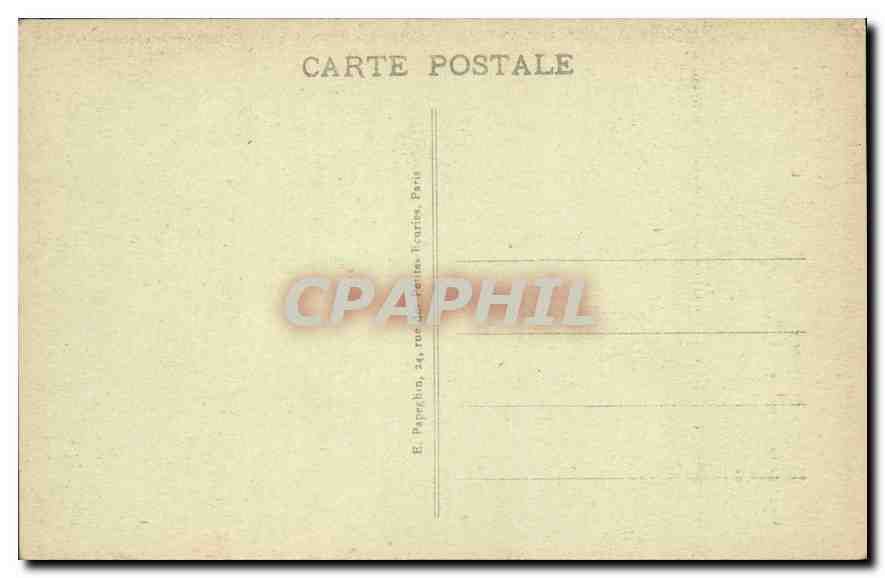 CPA Paris L'Obelisque de Louqsor Place de la Concorde  — Rückseite