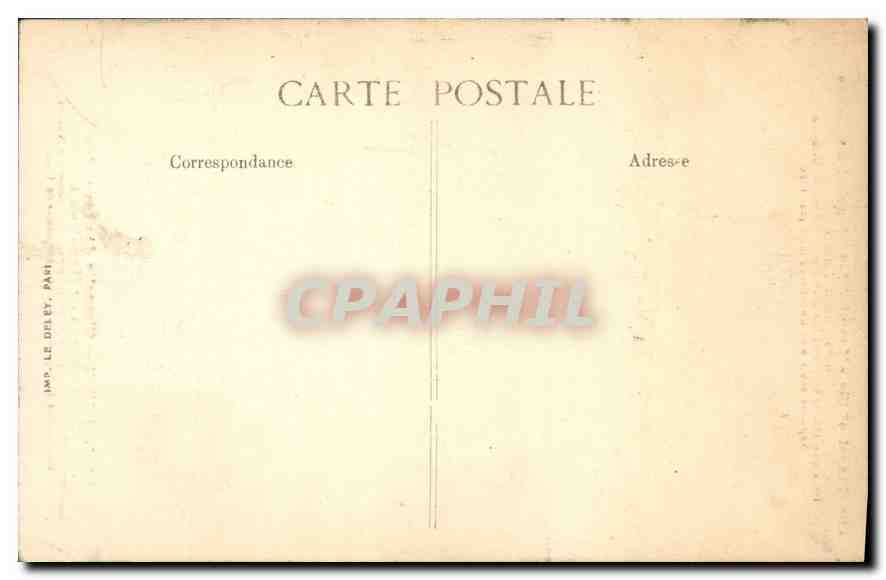CPA Paris Chapelle des Invalides Le Tombeau de Napoleon I  — Rückseite
