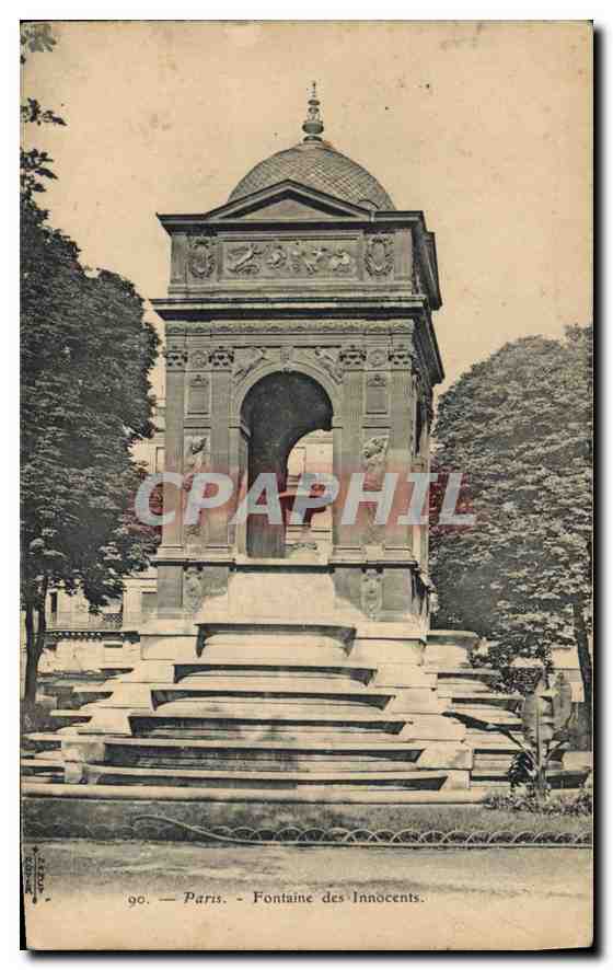 CPA Paris Fontaine des Innocents 