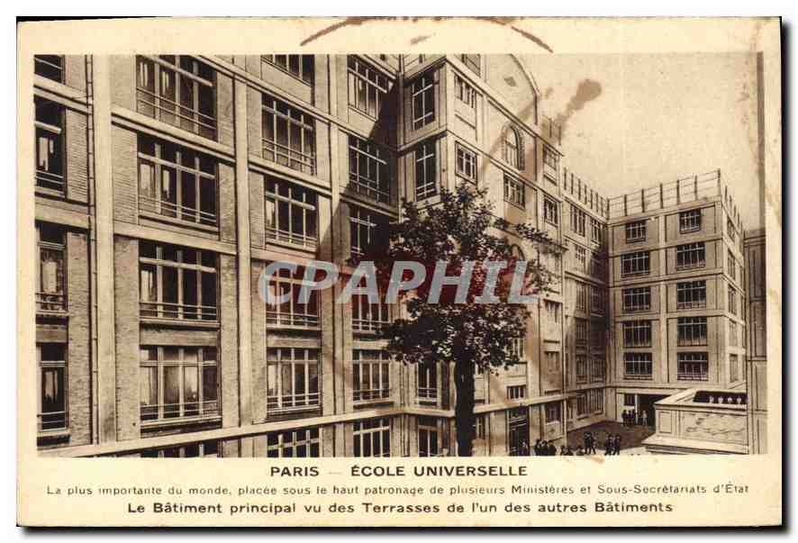CPA Paris Ecole Universelle 