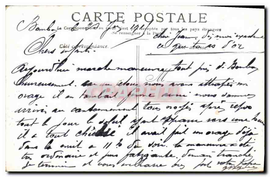 CPA Paris L'Arc de Triomphe de l'Etoile  — Rückseite