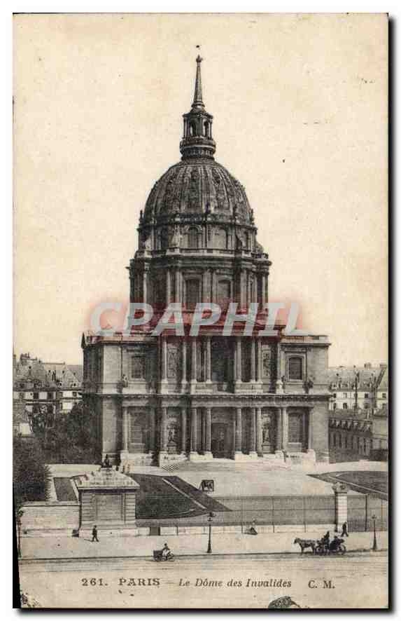 CPA Paris Le Dome des Invalides 