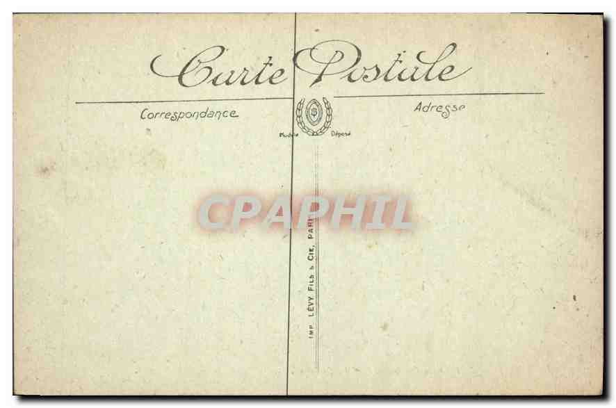 CPA Paris Le Pont au Change  — Rückseite