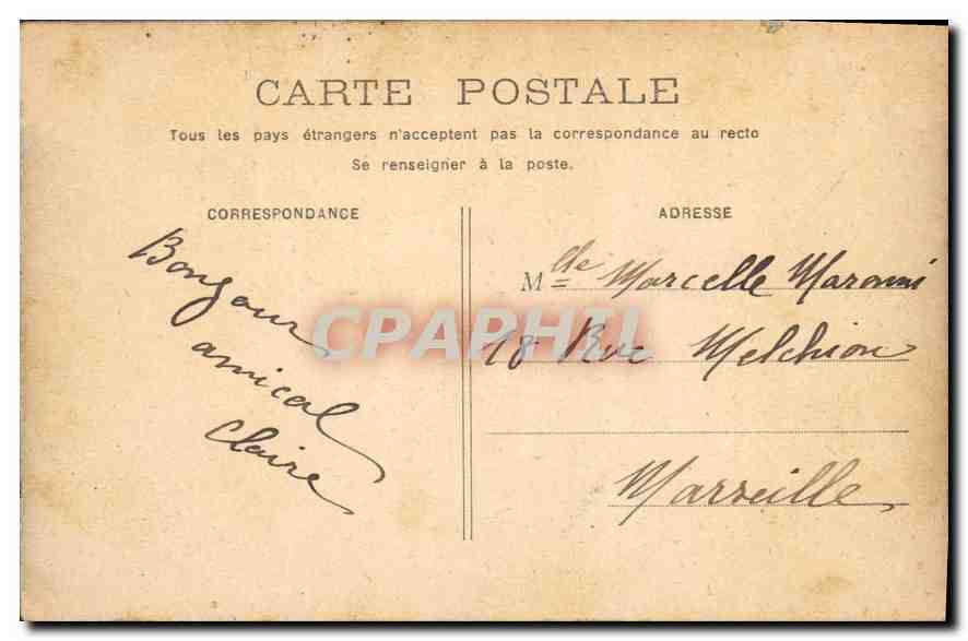 CPA Paris Le Lac du Bois de Boulogne  — Rückseite
