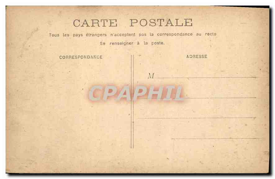 CPA Paris Le Grand Palais  — Rückseite