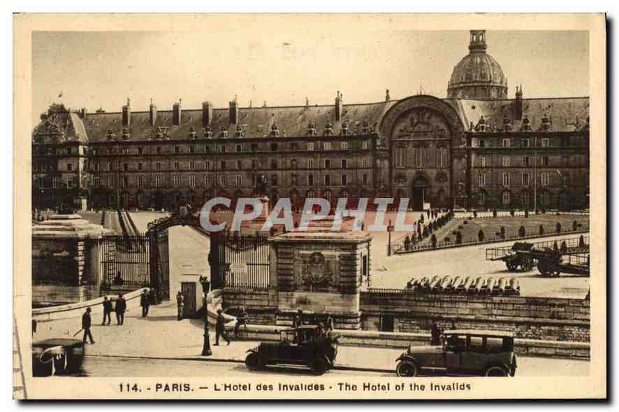 CPA Paris L'Hotel des Invalides 