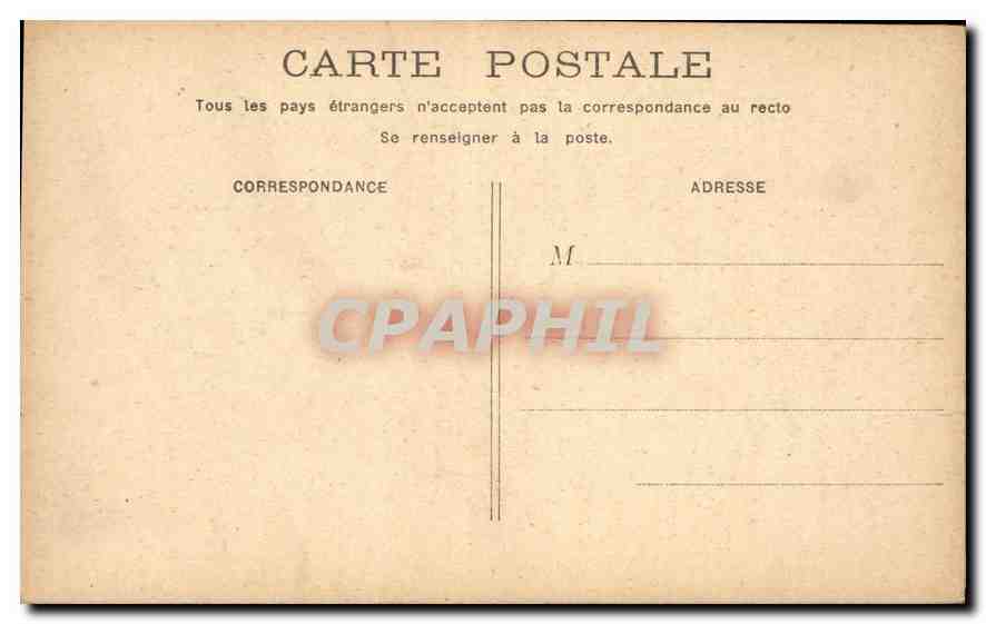 CPA Paris Gare de Lyon  — Verso