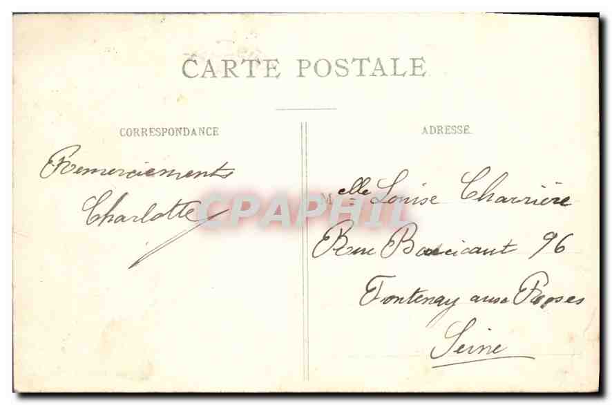 CPA Paris Buttes Chaumont Promenade matinale  — Rückseite