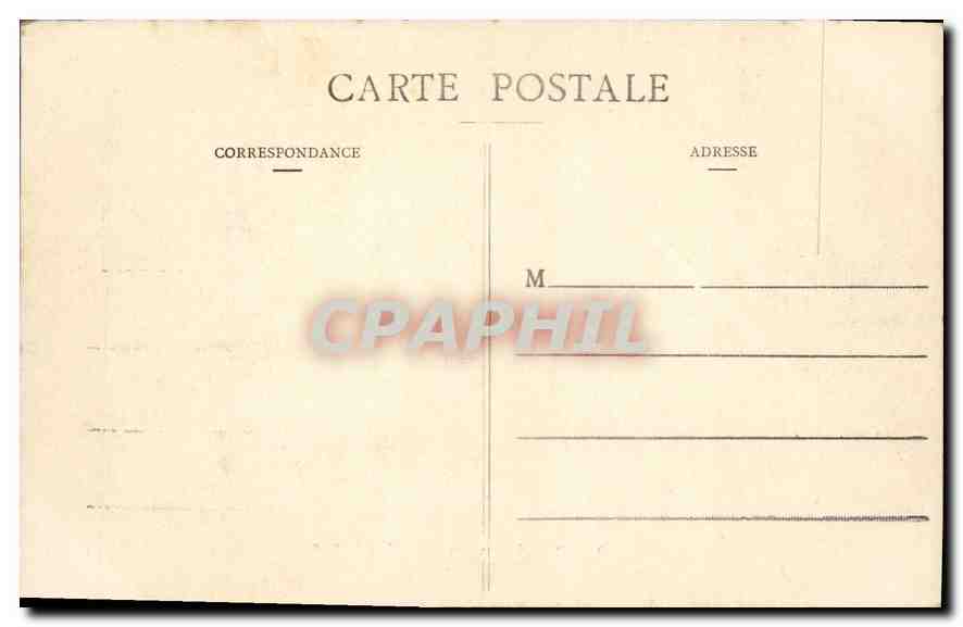 CPA Paris Bois de Boulogne  — Verso