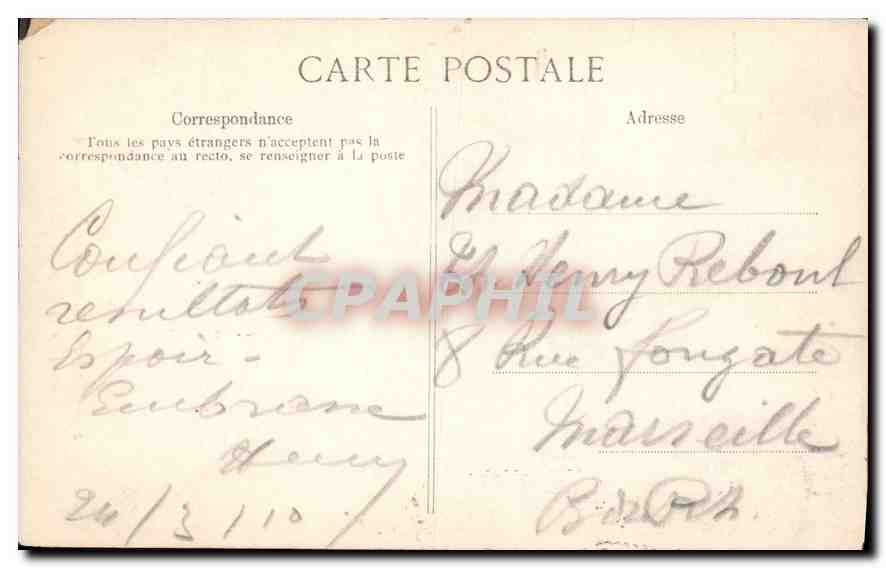 CPA Paris Buttes Chaumont Le Lac et le Belvedere  — Rückseite