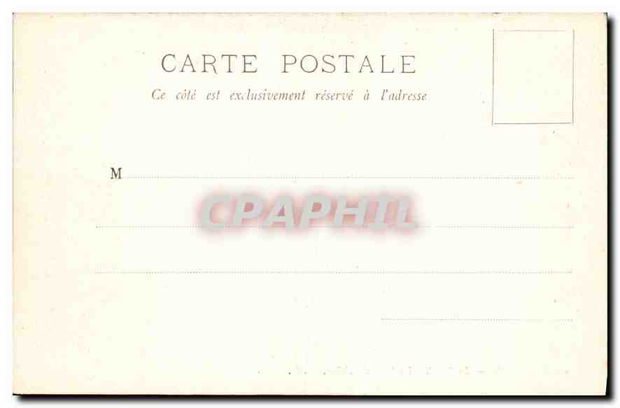 CPA Paris Le Senat La Salle du Trone  — Rückseite