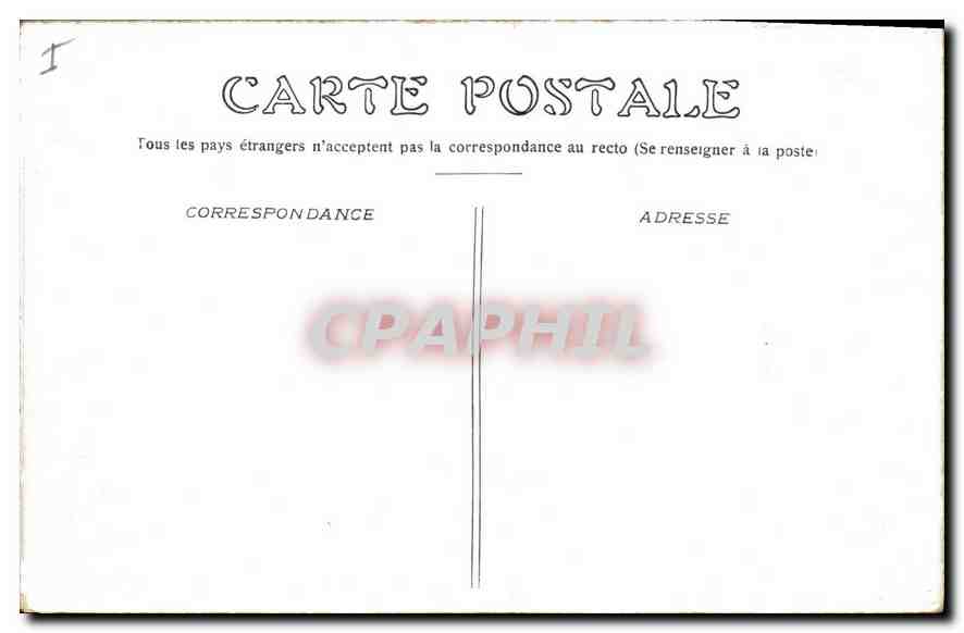 CPA Paris Buttes Chaumont Le Pont Suspendu  — Rückseite