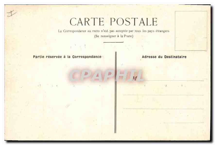 CPA Musee du Cluny Entree Principale  — Rückseite