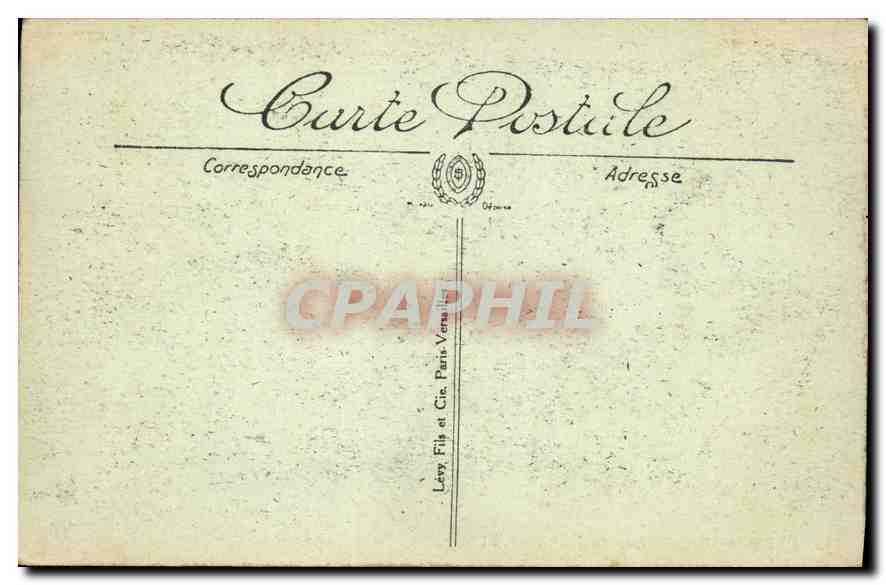 CPA Paris Vue generale du Louvre  — Rückseite
