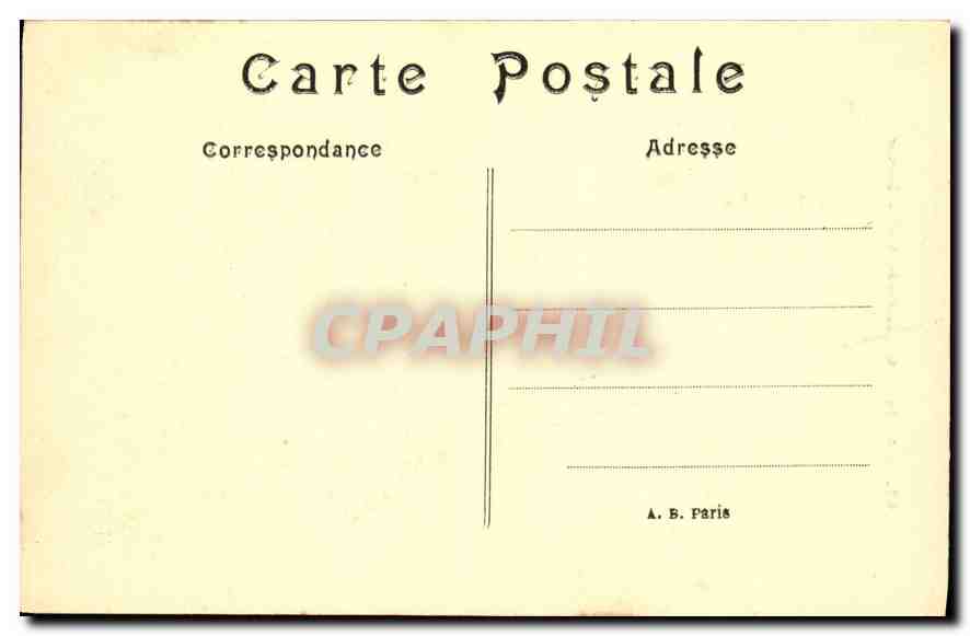CPA Paris Cathedrale Notre Dame  — Verso